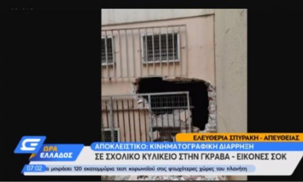 Γκράβα: Κινηματογραφική διάρρηξη σε κυλικείο σχολείου